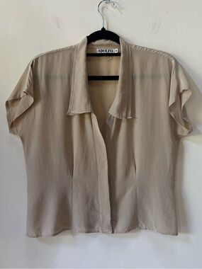 Vintage Adolfo Silk Shirt